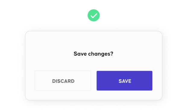 Screen with clear button comands