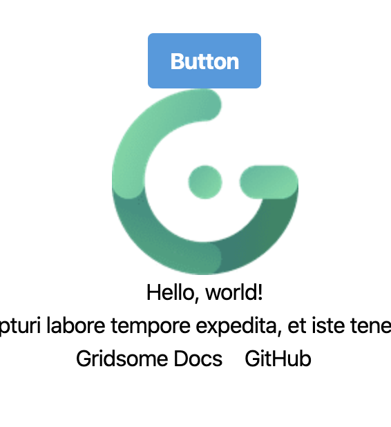 Gridsome edited button