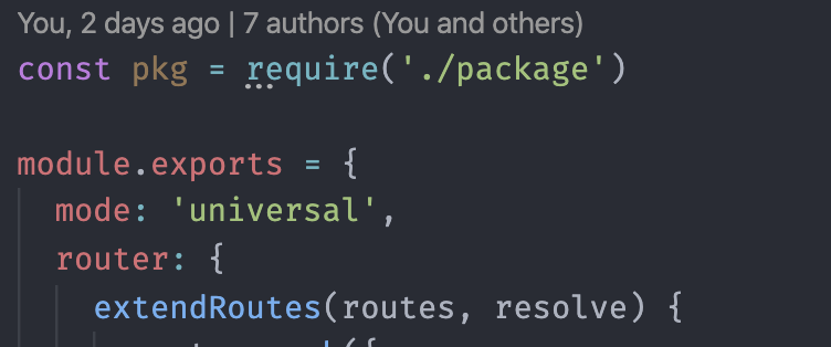 Code snippet
